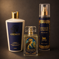 Kit Anemos - Perfume + Hidratante + Body splash.